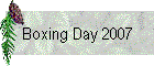 Boxing Day 2007